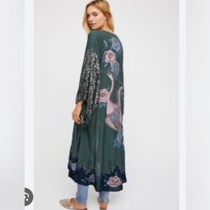 Free people sun drop kimono